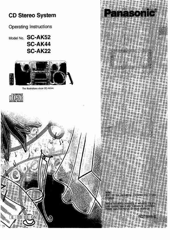 Panasonic Stereo System SC- AK42-page_pdf